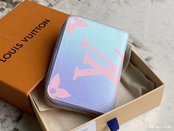 AAA Pruses Bags LOUIS COIN VUITTON ZIPPY PURSE 0724